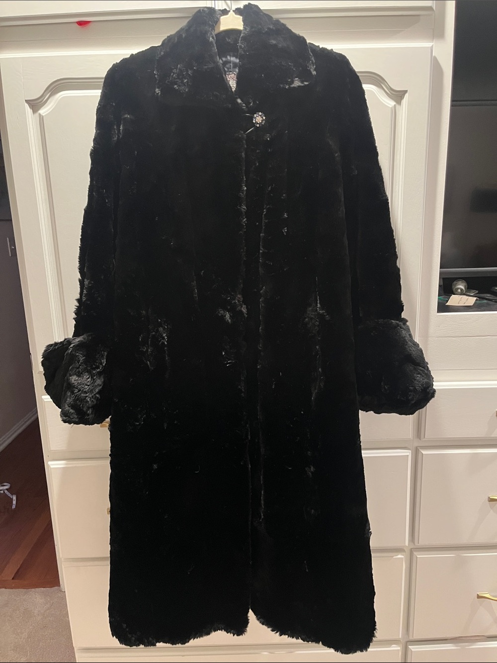 Vintage Sheared Muskrat Fur Coat
